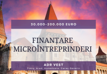 ADR VEST – Finanțare microîntreprinderi pentru servicii și producție ADR VEST – Finanțare microîntreprinderi pentru servicii și productie -MoradoConsulting.ro